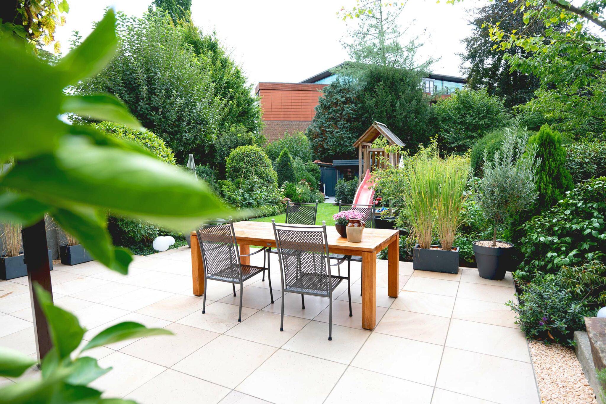 Garten & Terrasse im Mehr generationenhaus im Mauritzviertel in